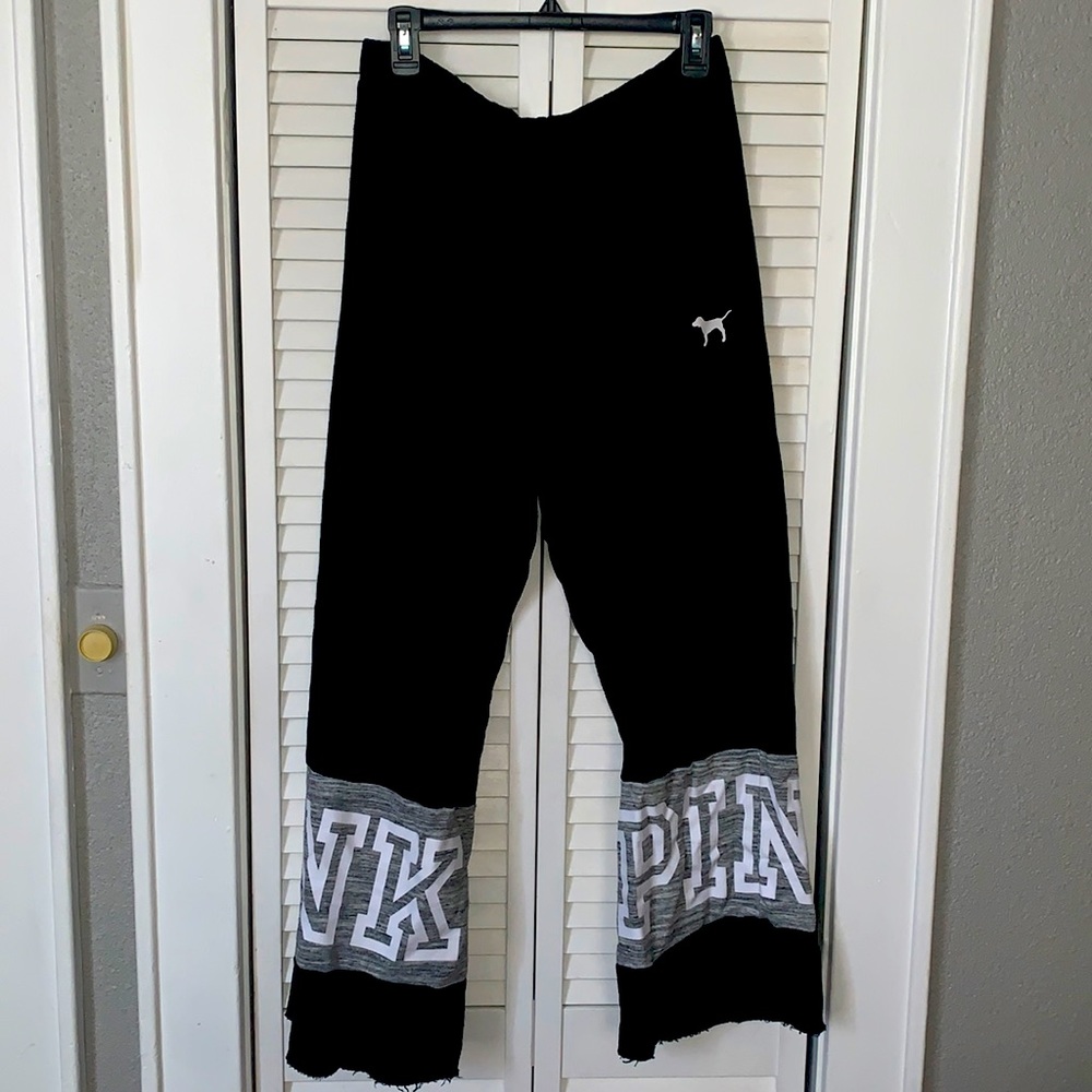 PINK VS black sweats